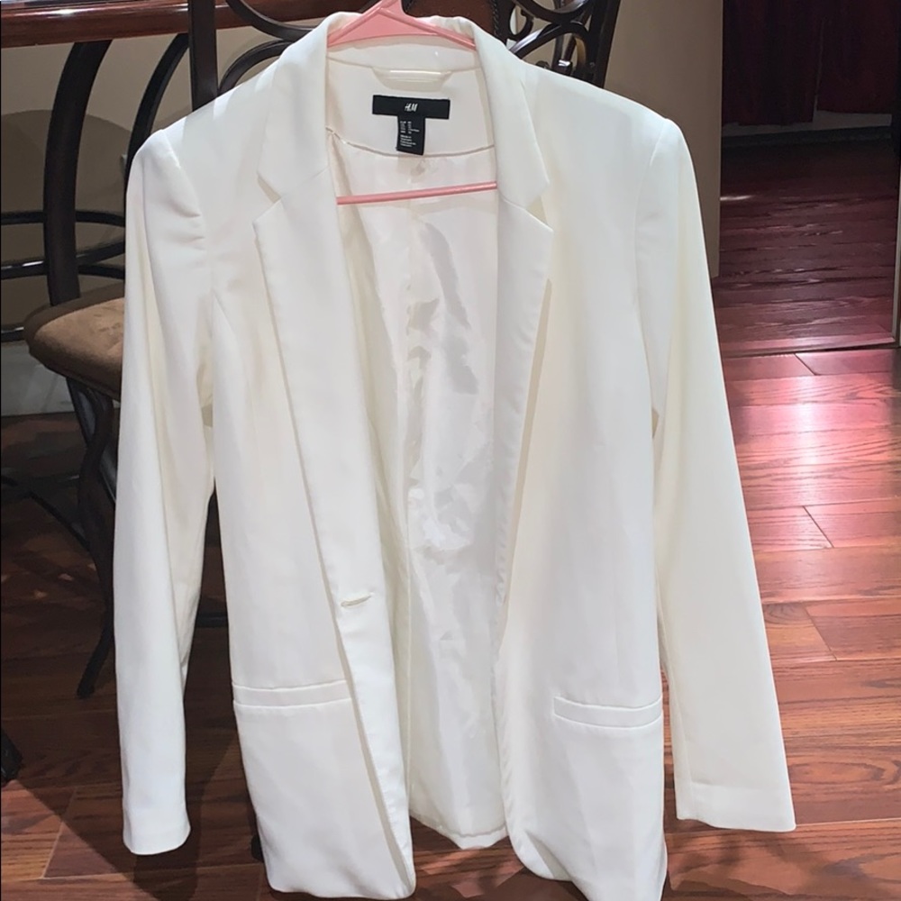 White H&M Blazer